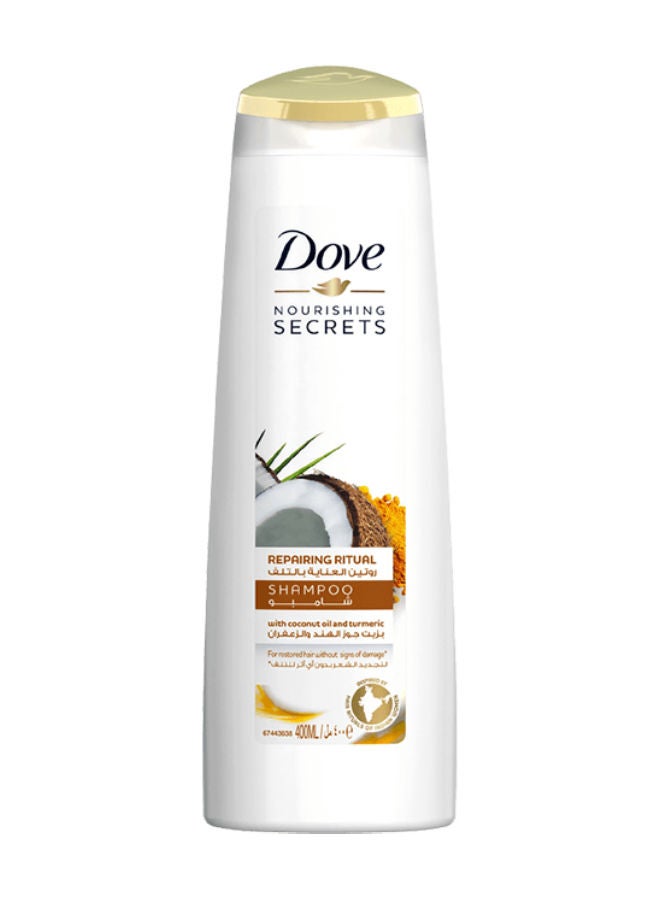 Dove Dove Natural Shampoo Restoring Ritual Coconut Oil and Turmeric White 400ml 