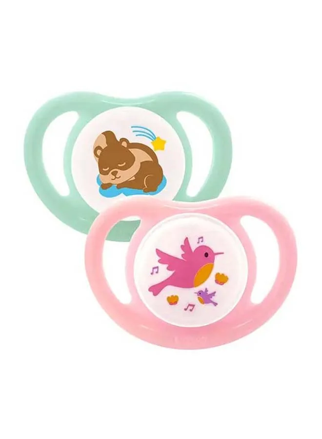pigeon Minilight Pacifier Twin Assorted