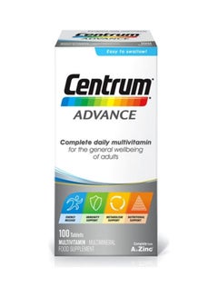 Centrum Advance Multivitamins Food Supplement - 100 Tablets  - Image 2