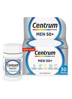 Centrum 50+ Multivitamins And Minerals Food Supplement- 30 Tablets 