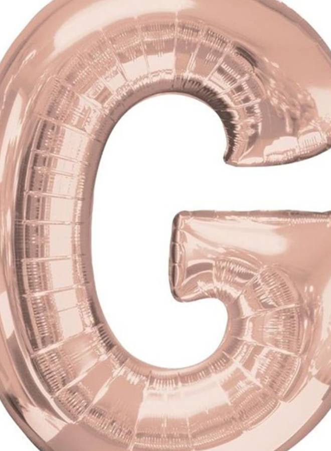 أناجرام بالون من القصدير بتصميم حرف G 63x81سم - Image 3