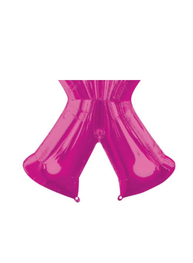 أناجرام بالون من القصدير بتصميم حرف "X" 68x88سم - Image 3