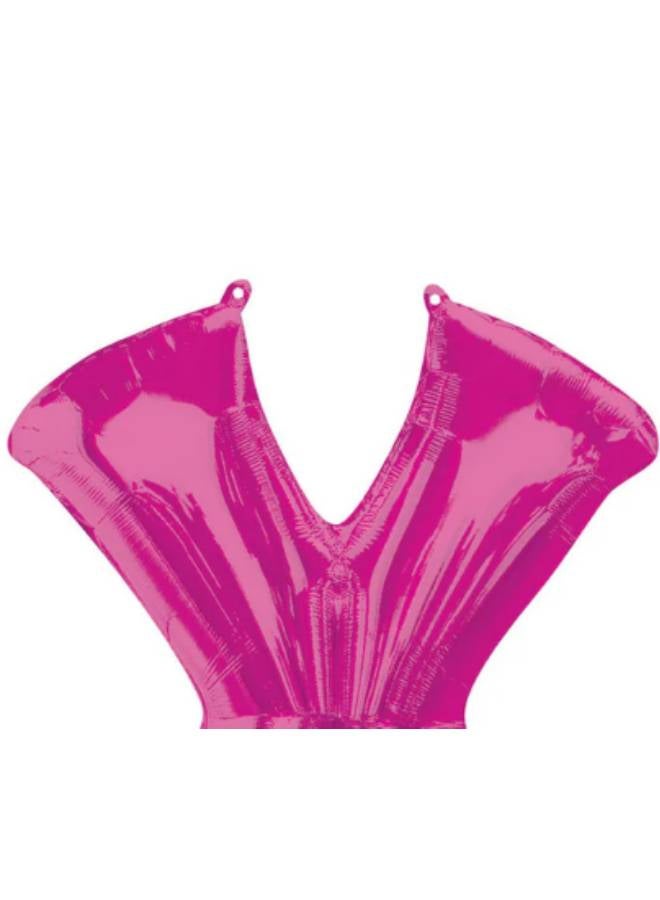 أناجرام بالون من القصدير بتصميم حرف "X" 68x88سم - Image 2