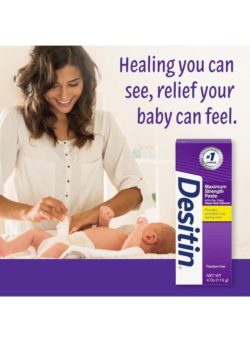 Desitin Maximum Strength Diaper Rash Paste - Image 3