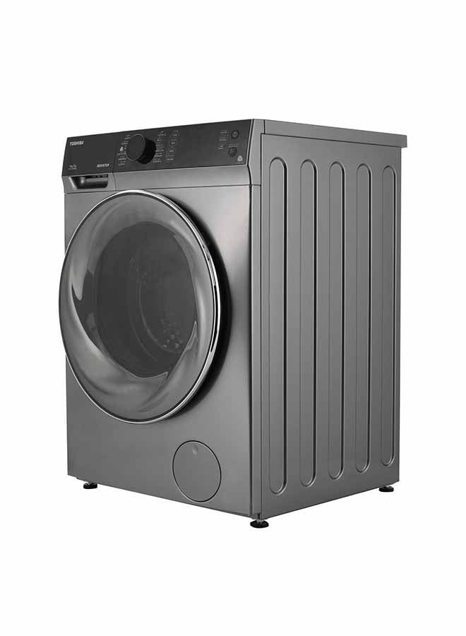 Toshiba - Front Load Washing Machine - 7 kg - 2000 W TWD-BJ110M4BB(SK) Silver - Image 1