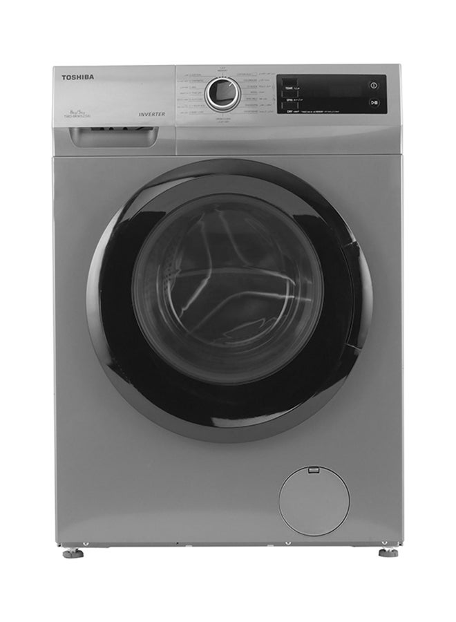Toshiba - Front Load Washer Dryer Combo 8/5 KG TWD-BK90S2(SK) Silver - Image 1
