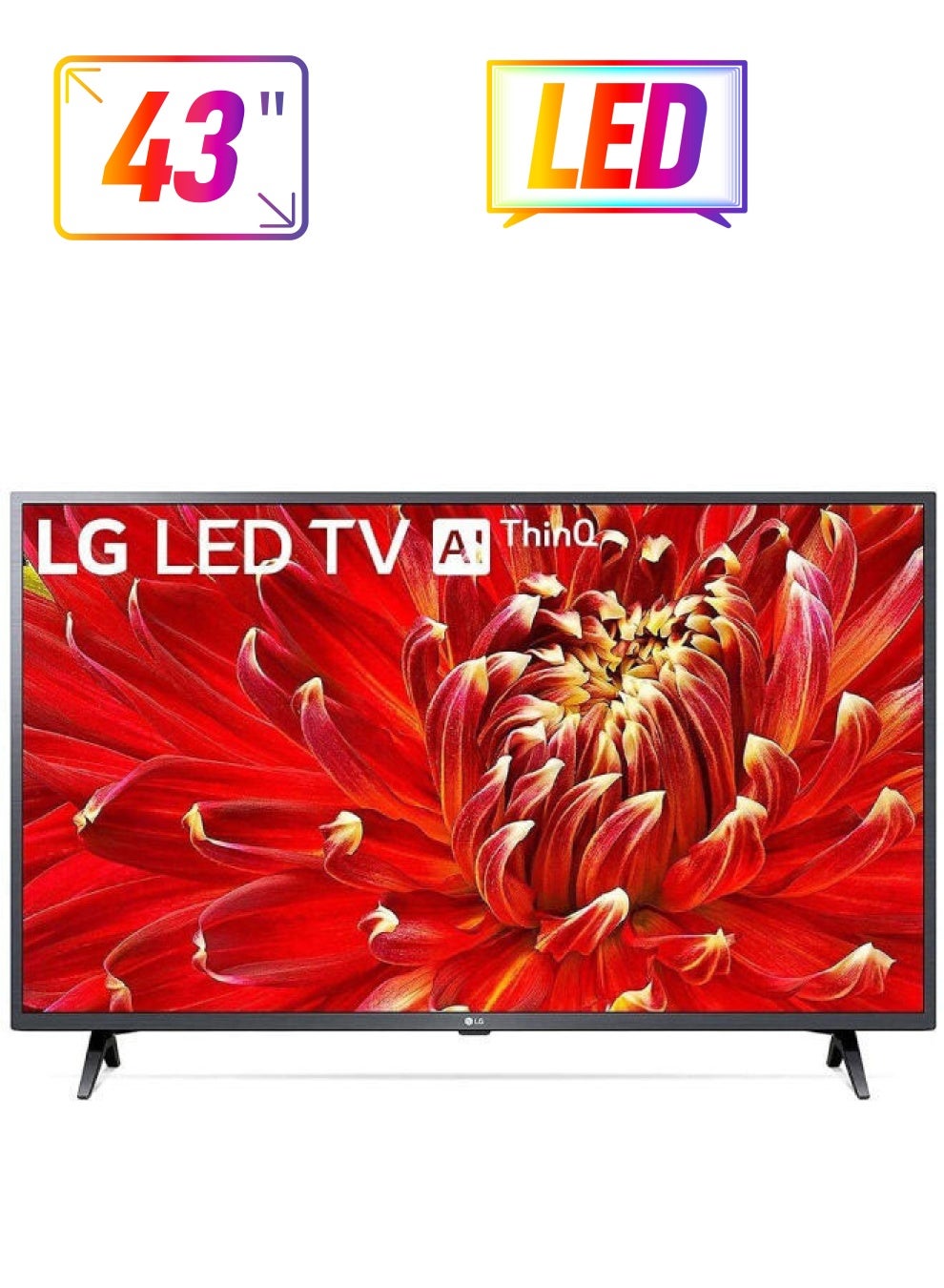 43 inch, LED Smart TV 43LM6300PVB / 43LM6370PVA Black