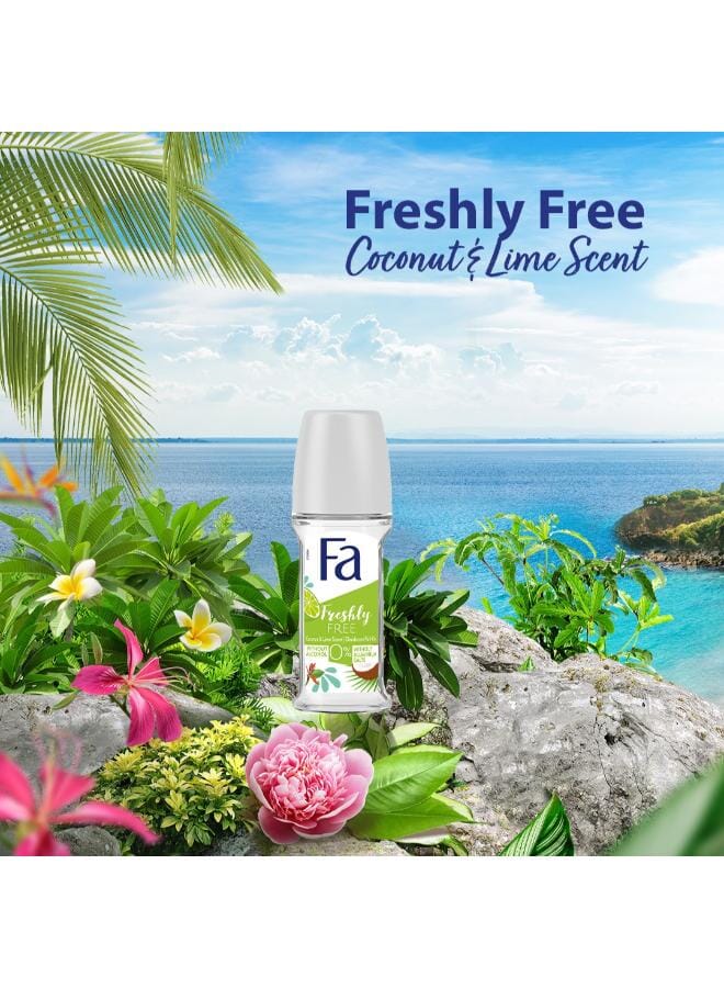 Fa Lime&Coconut-Roll on 50ml - Image 5
