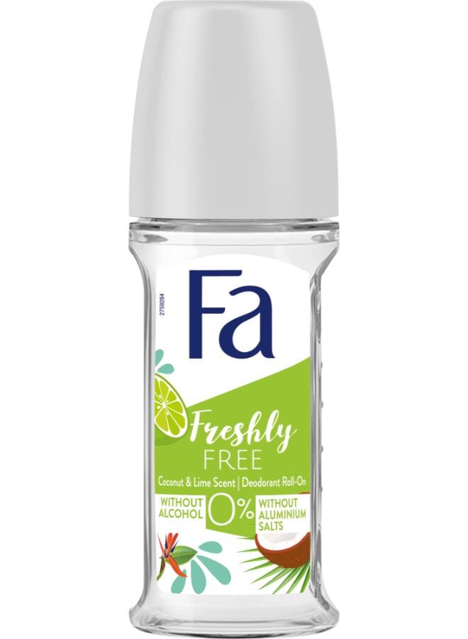 Fa Lime&Coconut-Roll on 50ml - Image 1