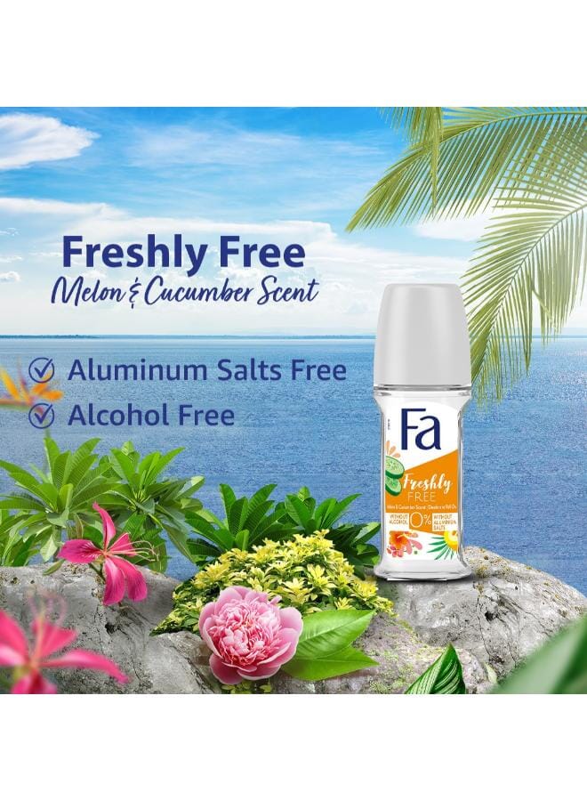 Fa Lime&Coconut-Roll on 50ml - Image 4