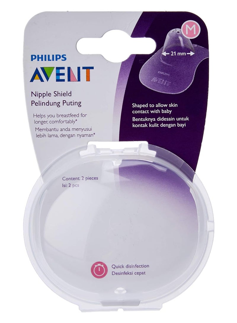 PHILIPS AVENT Pack of 1 Philips Nipple Shield, Standard  - Image 2