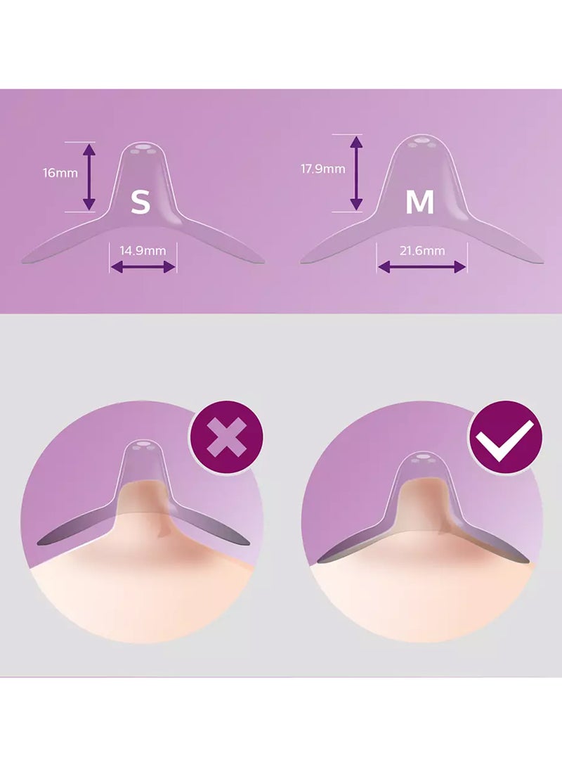 PHILIPS AVENT Pack of 1 Philips Nipple Shield, Standard  - Image 3