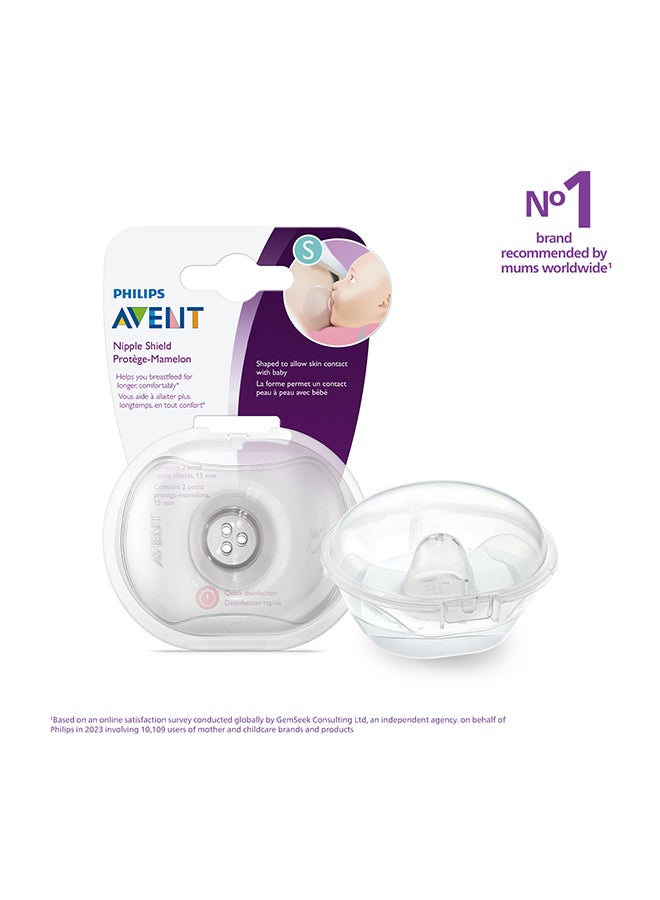 Philips Avent Nipple Shield Medium | No.1 Brand Recommended By Moms Worldwide - Image 1