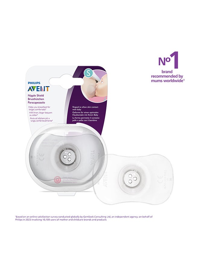 Philips Avent Nipple Shield Small | No.1 Brand Recommended By Moms Worldwide - Image 1