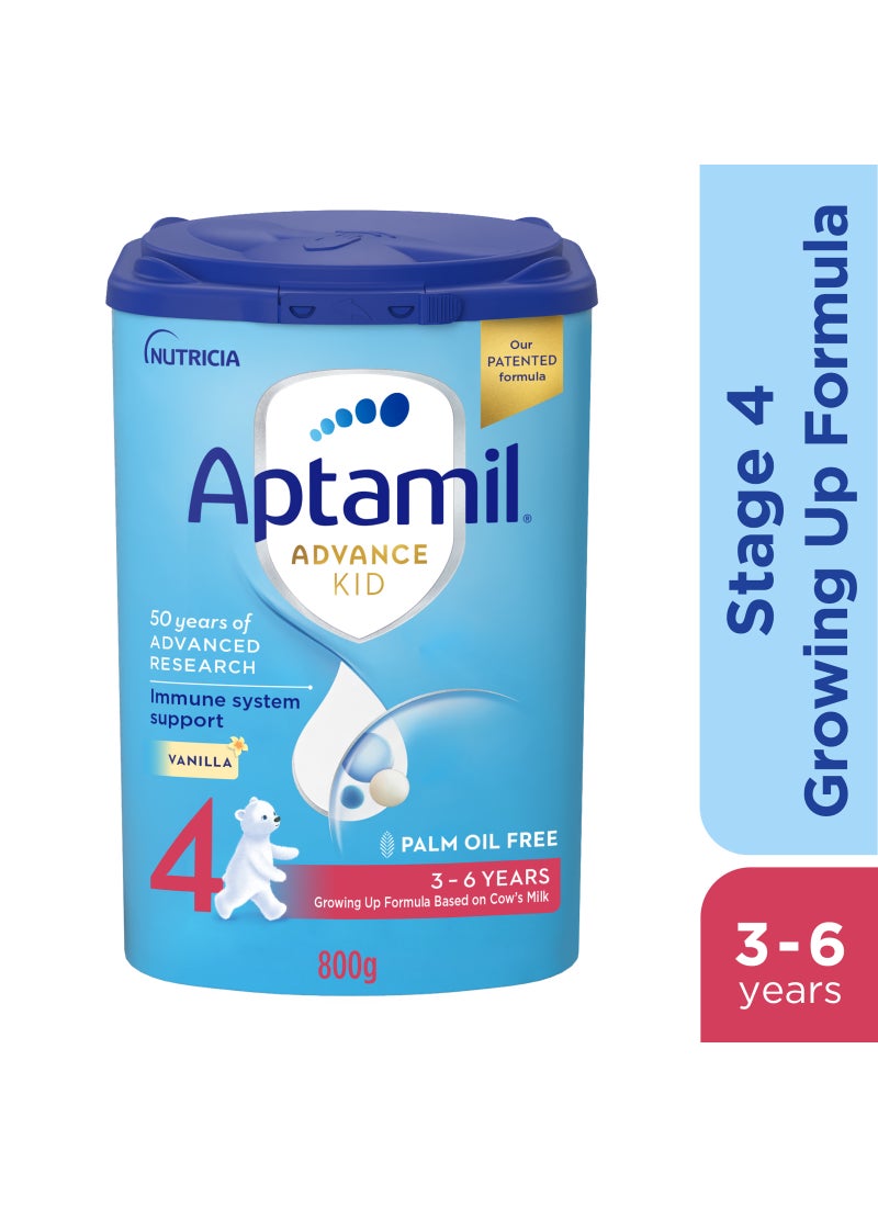 Aptamil Advance Kid 4 Growing up formula 3-6 years 800grams  - Image 2