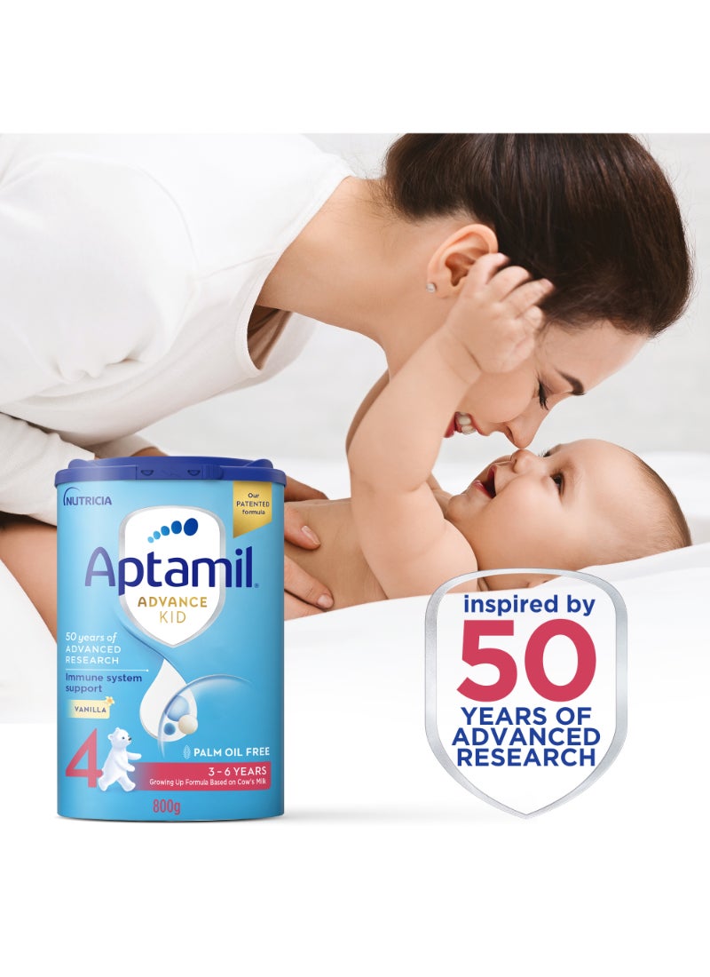 Aptamil - Advance Kid 4 Growing up formula 3-6 years 800grams - Image 1