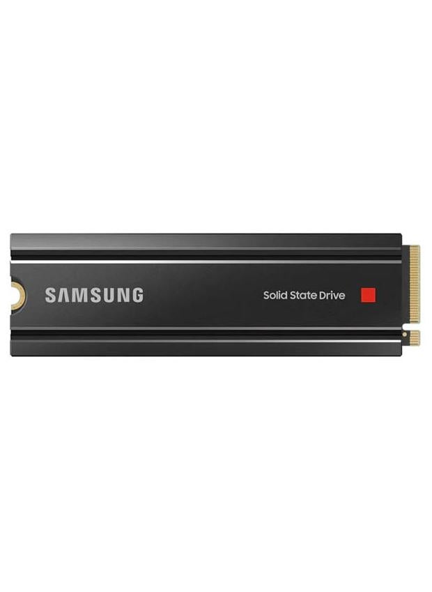 Samsung 980 PRO with Heatsink Series 2TB PCIe Gen4. X4 NVMe 1.3c M.2 Internal SSD MZ V8P2T0CW, Black 2 TB - Image 1
