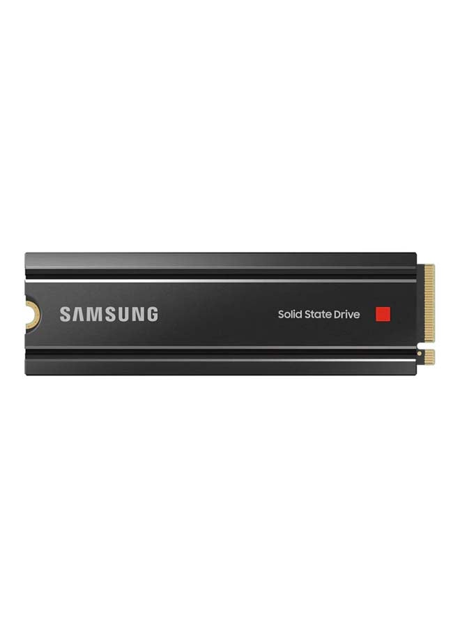 Samsung 980 PRO with Heatsink Series 2TB PCIe Gen4. X4 NVMe 1.3c M.2 Internal SSD MZ V8P2T0CW, Black 2 TB - Image 1