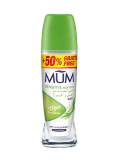 MUM Deodorant Roll-on Sensitive Aloe Vera 75ml  - Image 1