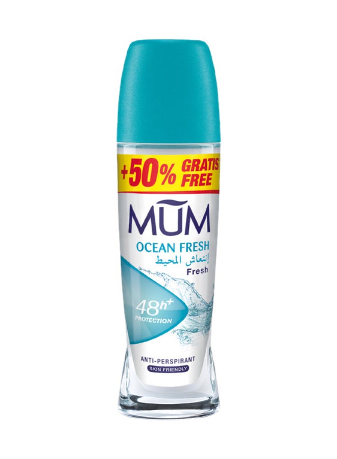 MUM Deodorant Roll-on Ocean Fresh 75ml  - Image 1