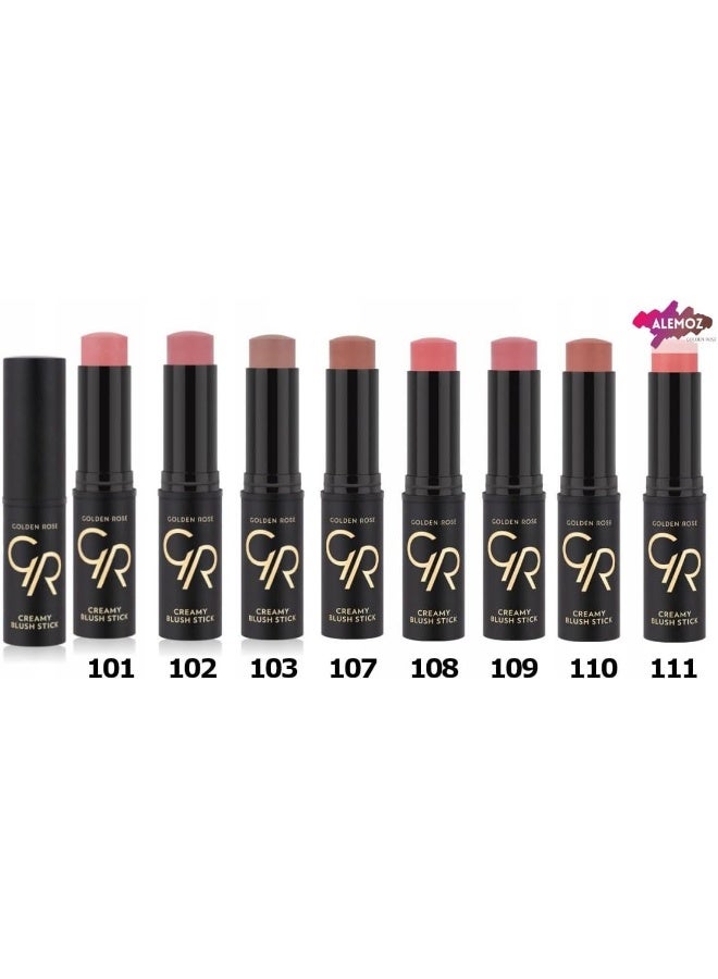 Golden Rose - Creamy Blush Stick No 109 - Image 1