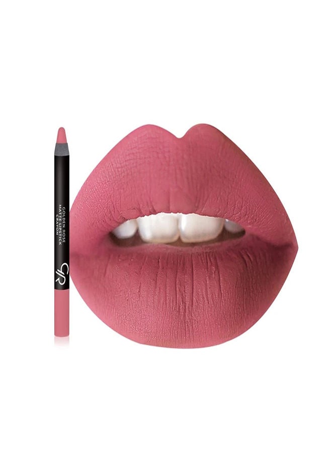 Golden Rose Matte Lipstick Crayon 12 - Image 2