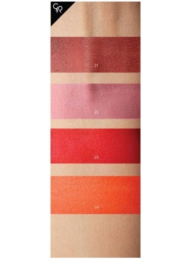 Golden Rose - Matte Lipstick Crayon 20 - Image 1