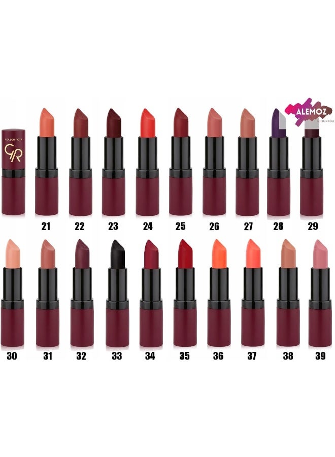 Golden Rose Matte Lipstick Light Brown - Image 5