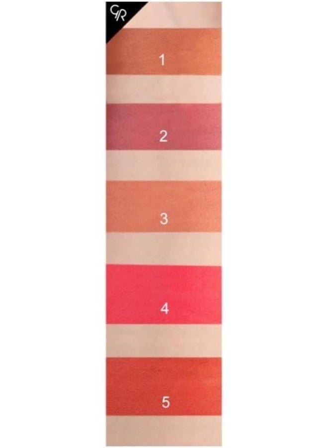 جولدن روز أحمر شفاه غير لامع - Image 5