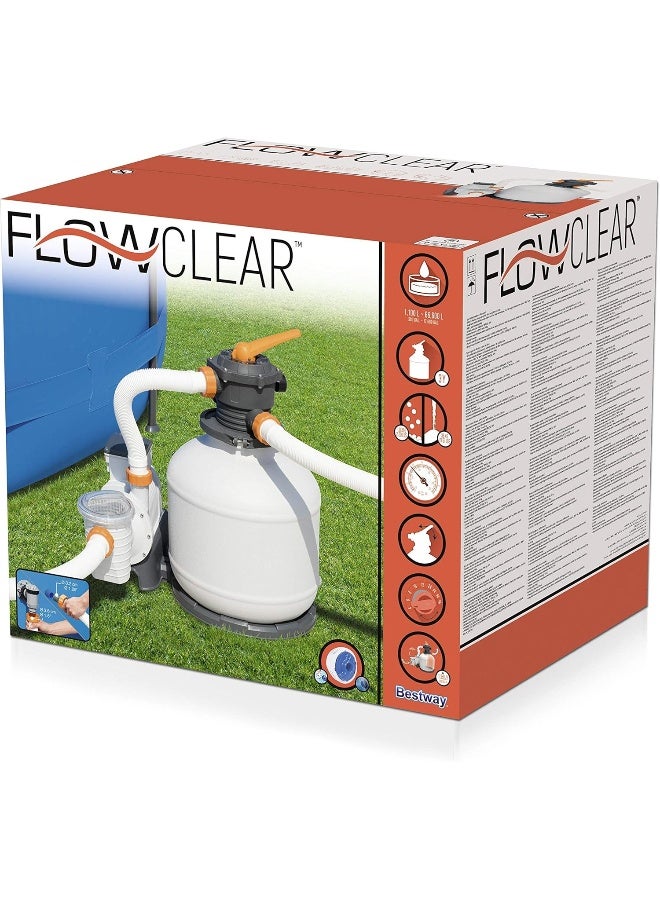 Bestway Flowclear 2600 Gal Sand Filter 54cm  - Image 3