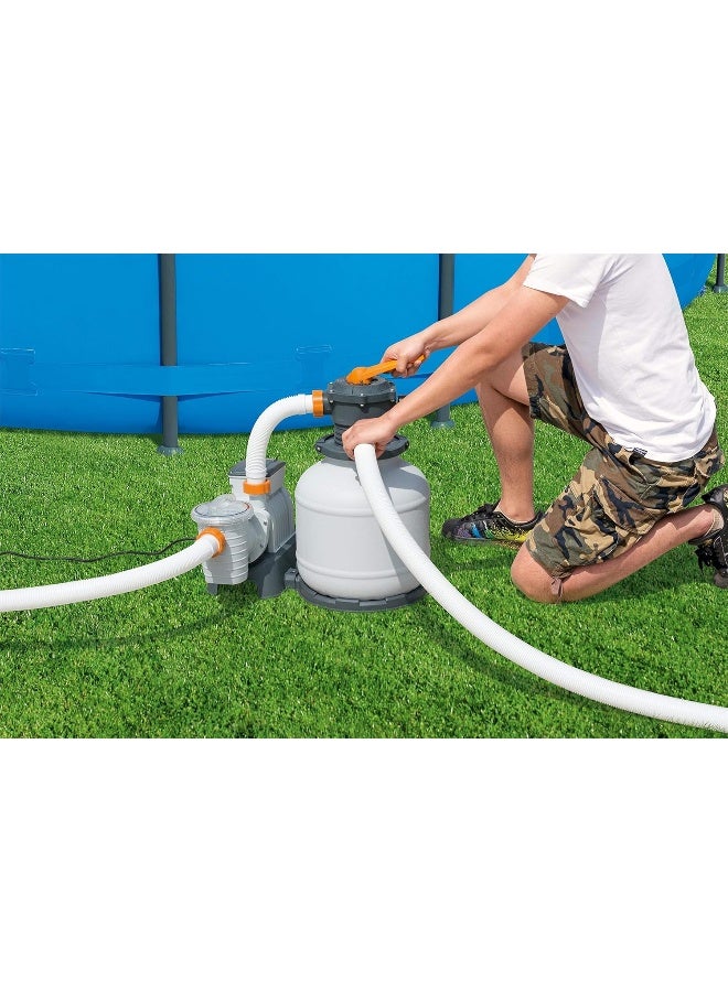 Bestway Flowclear Sand Filter 2200 Gal, Pool Maintenance Equipment 38.5cm  - Image 3