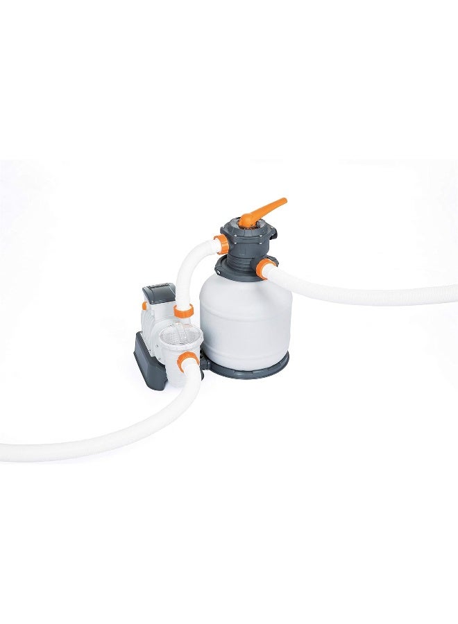 Bestway Flowclear Sand Filter 2200 Gal, Pool Maintenance Equipment 38.5cm  - Image 1