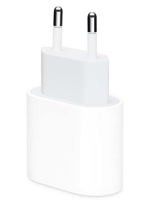 20W USB-C Power Adapter 2PIN (EU) PLUG white