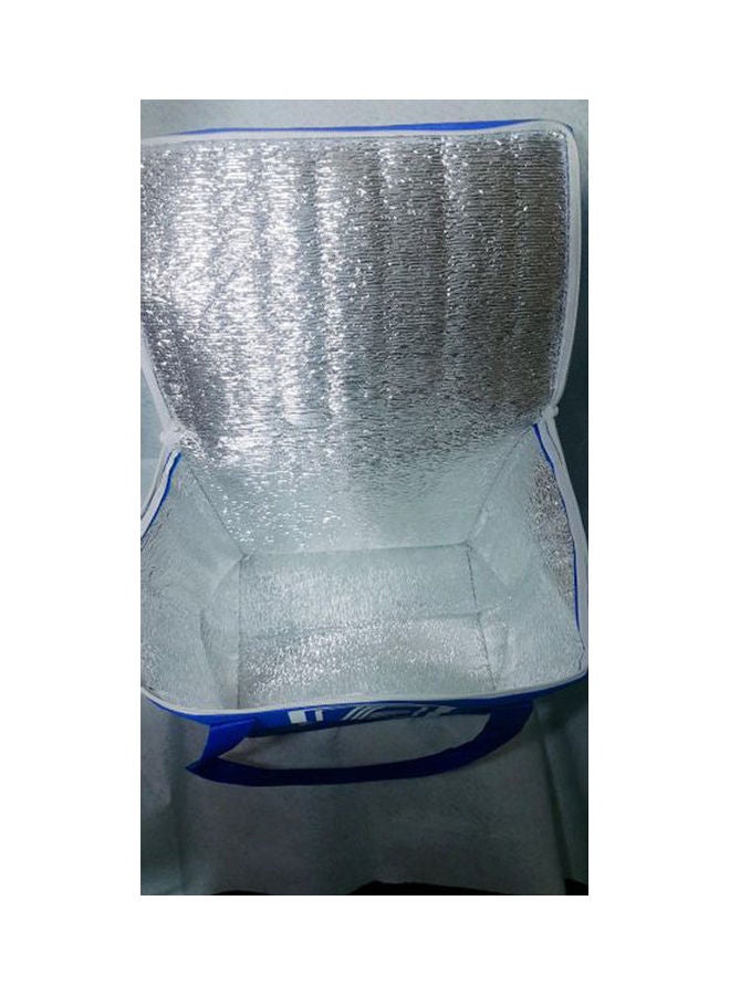 Thermal Lunch Bag Padded Heat Preservation Bag Blue - Image 2