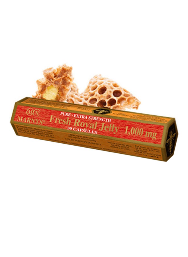 MARNYS 1000 Mg Royal Jelly 30 Capsules  - Image 1