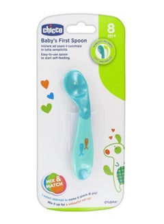 Chicco Baby'S First Spoon 8M+ Boy, Blue  - Image 5