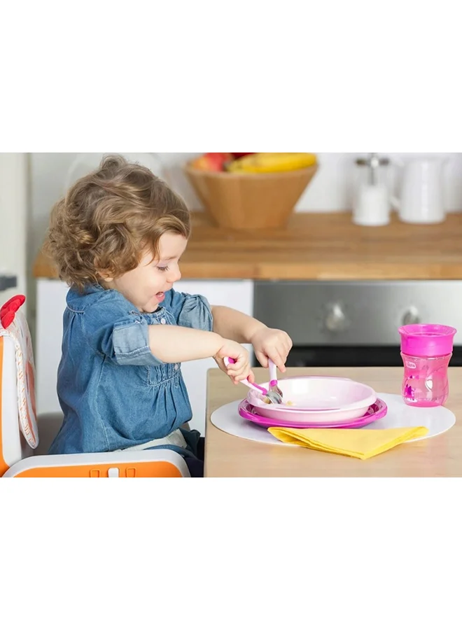 Chicco Metal Cultery 18M+, Blue