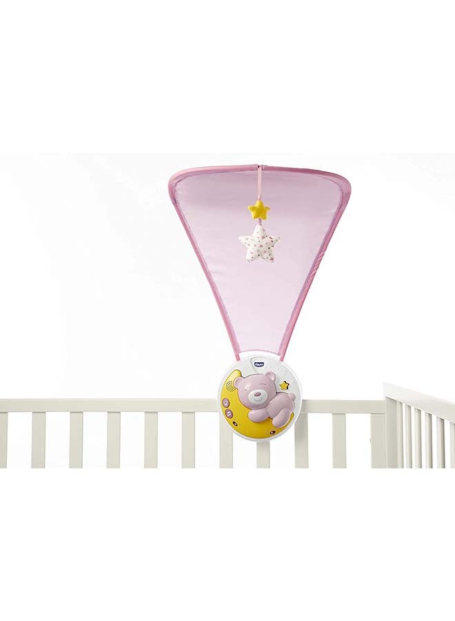 Chicco - Next2Moon Cot Mobile 0M+, Pink - Image 1