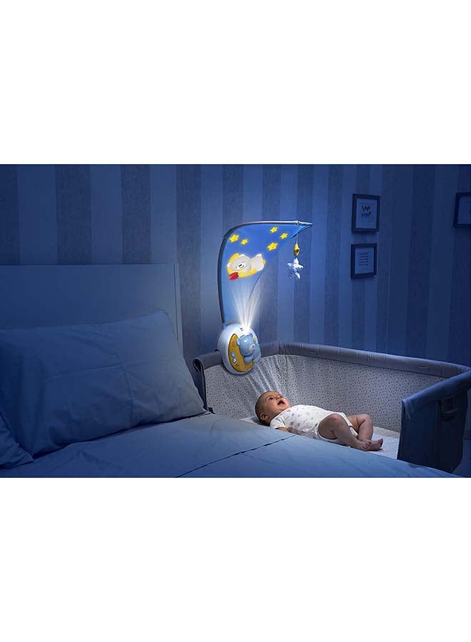 Chicco - Next2Moon Cot Mobile 0M+, Blue - Image 1