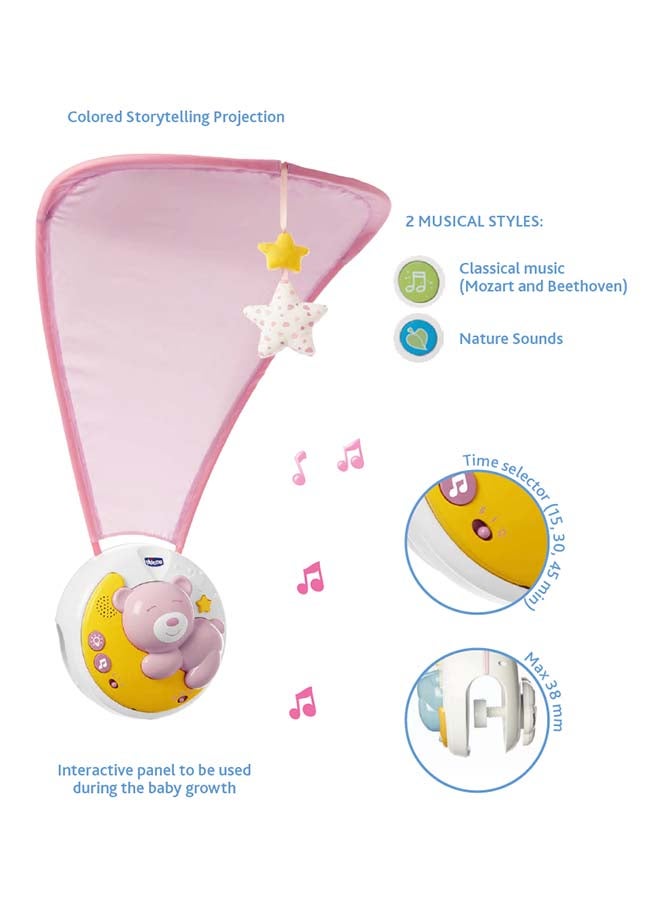 Chicco - Next2Moon Cot Mobile 0M+, Blue - Image 1