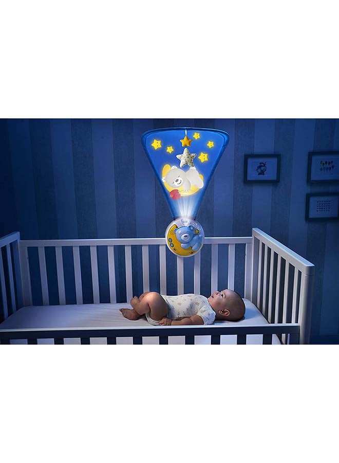 Chicco - Next2Moon Cot Mobile 0M+, Blue - Image 1