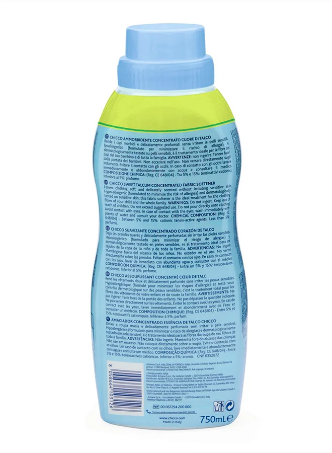 Chicco Softener Sweet Talcum 750Ml 0M+