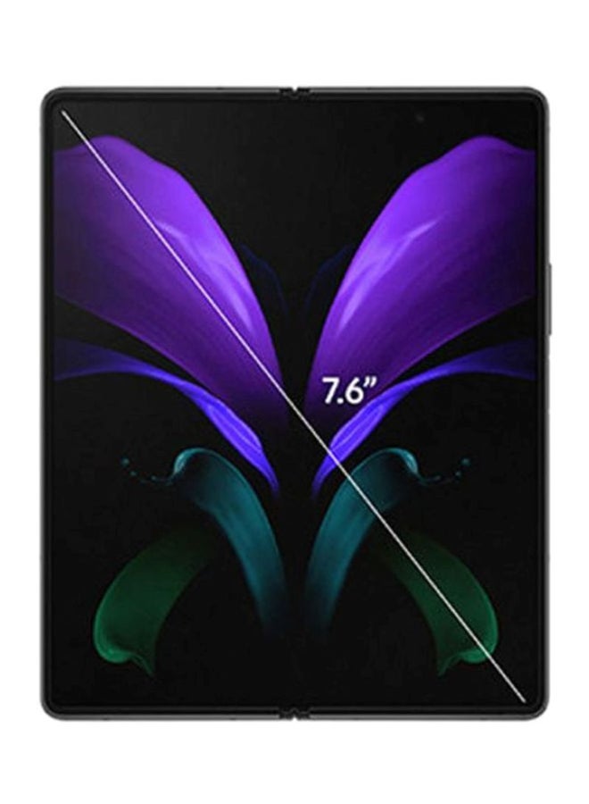 سامسونج مُجدد - جالاكسي Z فولد 2 أحادي الشريحة بذاكرة داخلية سعة 256 جيجابايت وذاكرة رام سعة 12 جيجابايت إصدار الإمارات العربية المتحدة، لون أسود ميستيك - Image 5