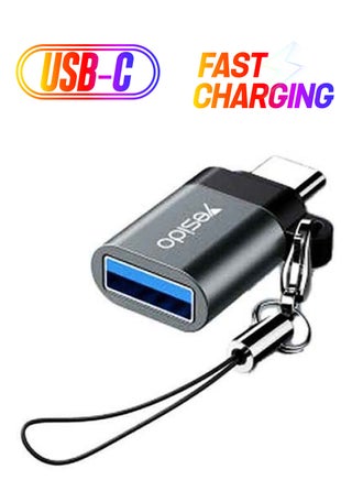محول OTG سريع بمنفذ USB 3.0 Type C أسود - pnsku/N46216256A/45/_/1738232865/b24eae7c-71fb-41a3-b5dc-4d44d4bc51c1