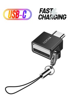 Yesido Type-C USB 3.0 Fast OTG Adapter black  - Image 1