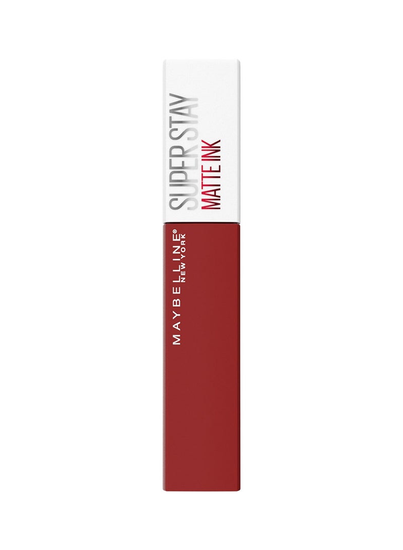 Maybelline New York Superstay Matte Ink Liquid Spiced Lipstick -  335 Hustler 335 Hustler - Image 1