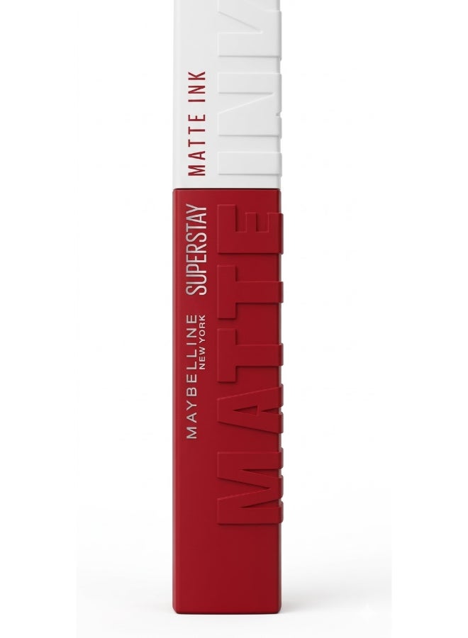 Maybelline New York Superstay Matte Ink Liquid Spiced Lipstick - 340 Exhilarator 340 Exhilarator - Image 1