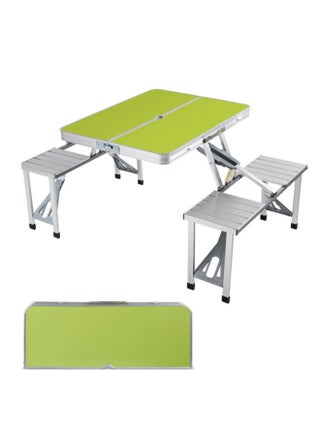 طاولة بـ 4 مقاعد بتصميم قابل للطي متعدد الألوان - pnsku/N46220439A/45/_/1744917208/65ec8e0f-0eb6-406b-8326-0df93787d340