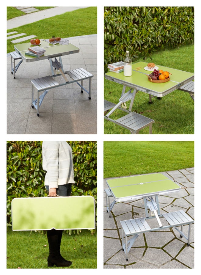 LAWAZIM - 4-Seat Folding Table Multicolour - Image 1