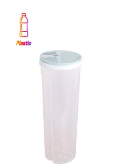 Spaghetti Pasta Container With Lid Blue/Clear 3235.968ml
